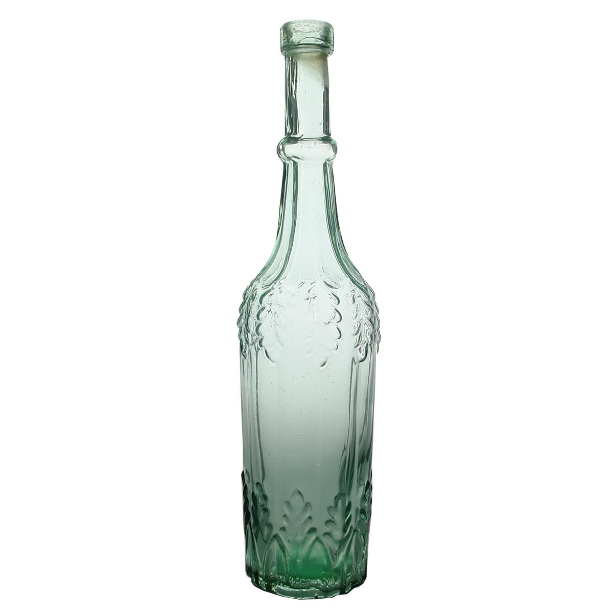 Goldfields. Robert Thin, Liverpool. No registration diamond! Aqua. 26 oz. (United Kingdom)