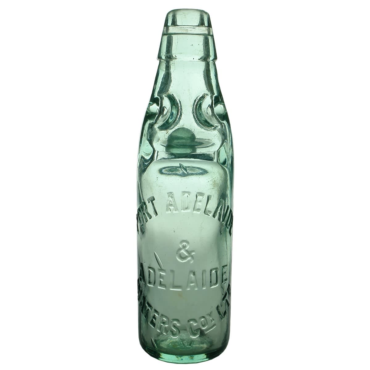 Codd. Port Adelaide & Adelaide Waters Coy Ltd. Dobson. Aqua. 6 oz. (South Australia) (Late Kingsley Durdin Collection).