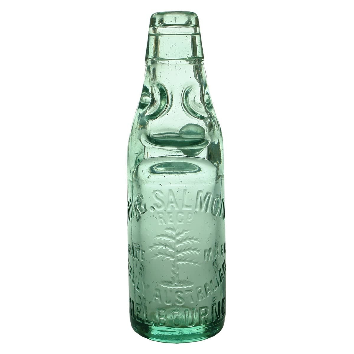 Codd. M. G. Salmon, Melbourne. Dobson. Aqua. 6 oz. (Victoria)