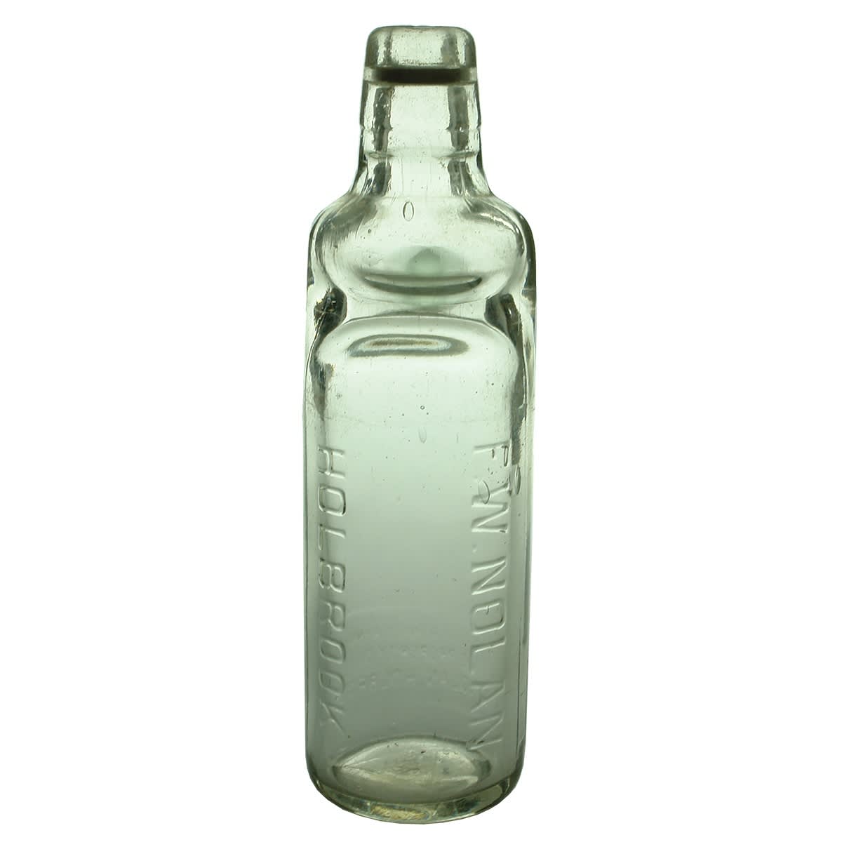 Codd. F. W. Nolan, Holbrook. All Way Pour. Clear. 10 oz. (New South Wales)