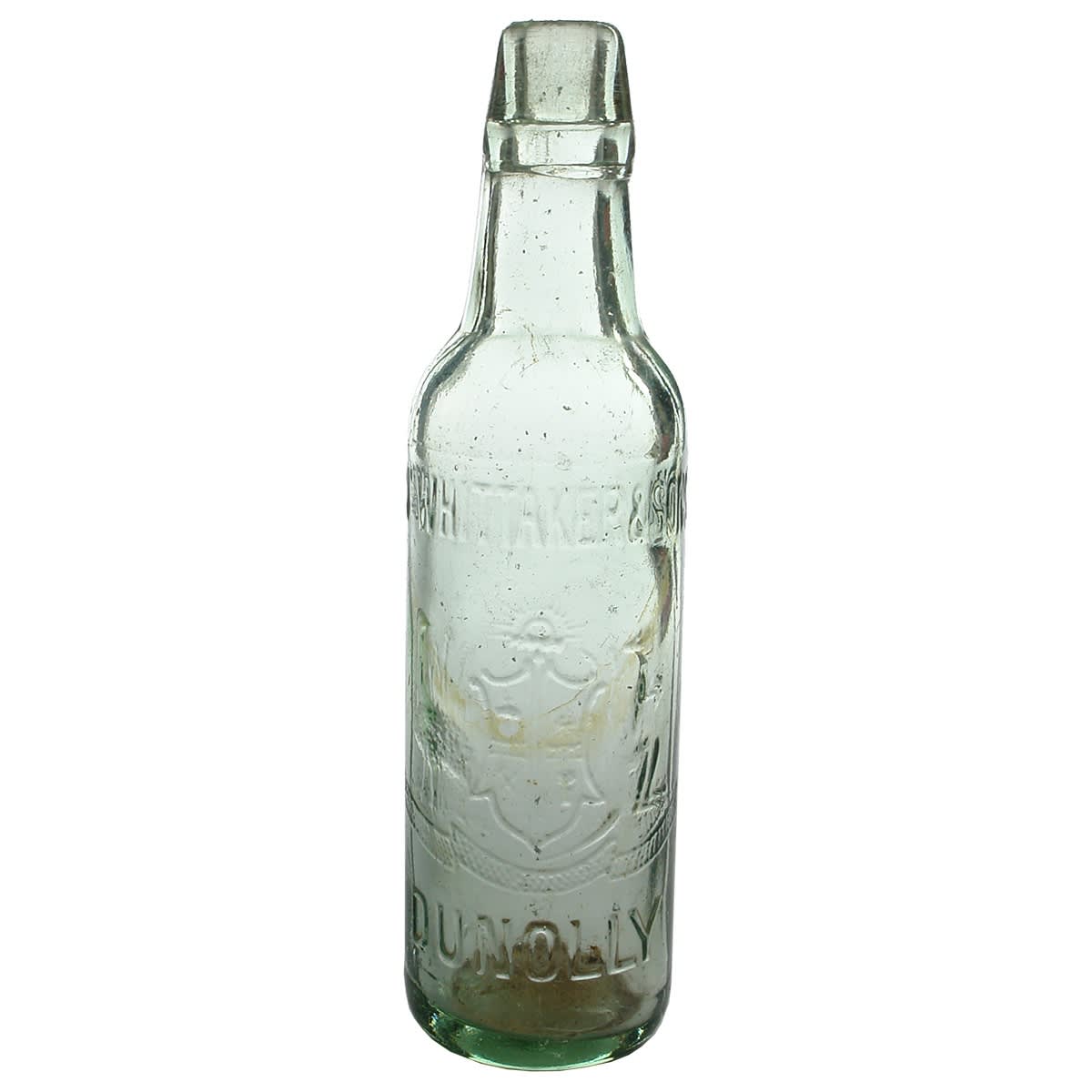 Lamont. Wm Whittaker & Sons, Dunolly, Australian Coat of Arms. Aqua. 10 oz. (Victoria)