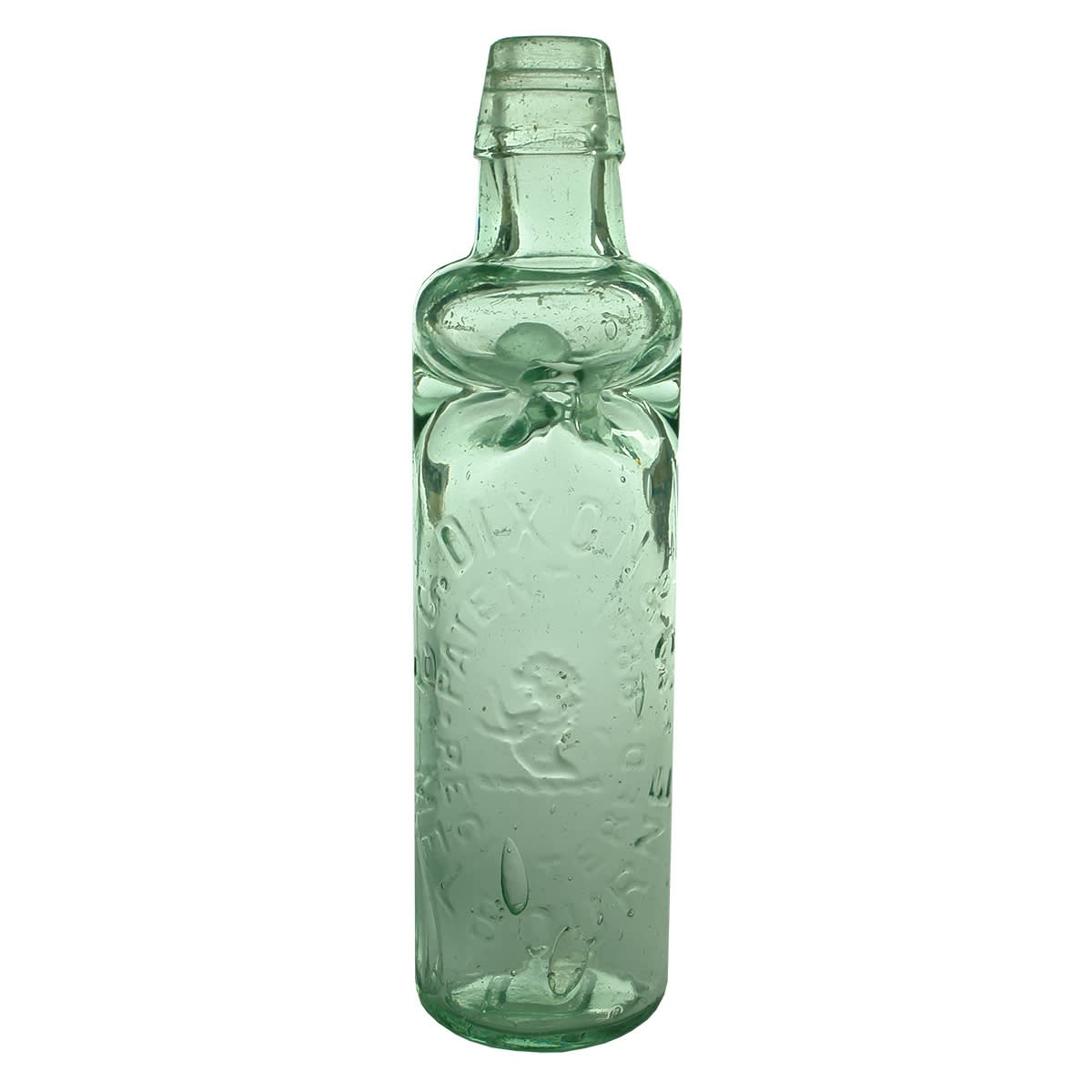 Codd. P. G. Dixon & Co, Patent 1888, Melbourne. 10 oz. Scotts Patent. Dixons Patent. (Victoria)