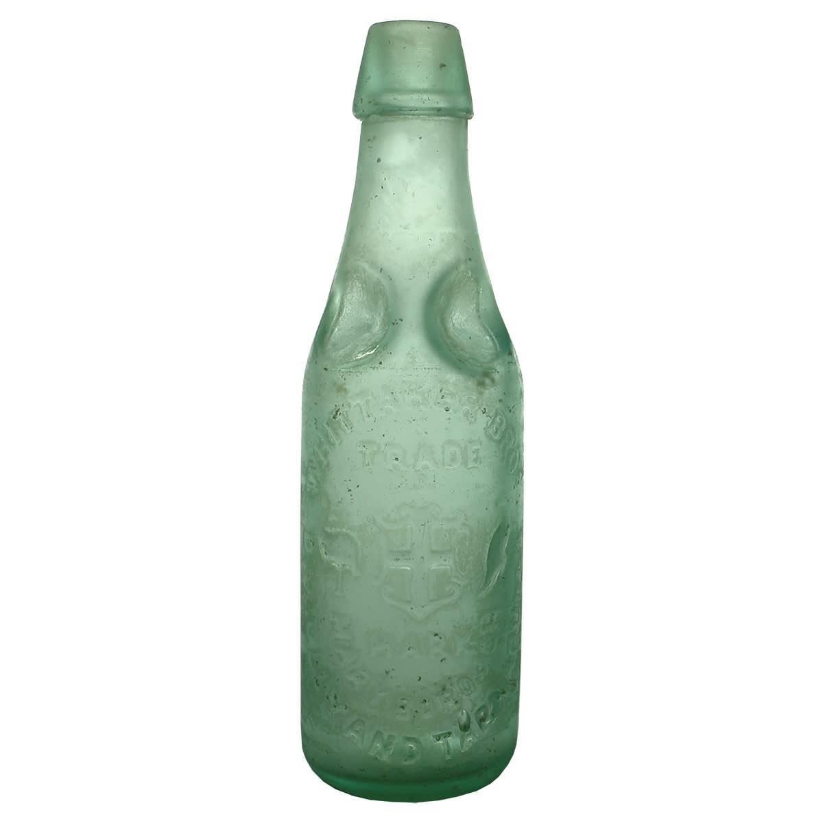 Turner Patent. Whittaker Bros., Maryborough, Dunolly & Tarnagulla. Coat of Arms. 10 oz. (Victoria)