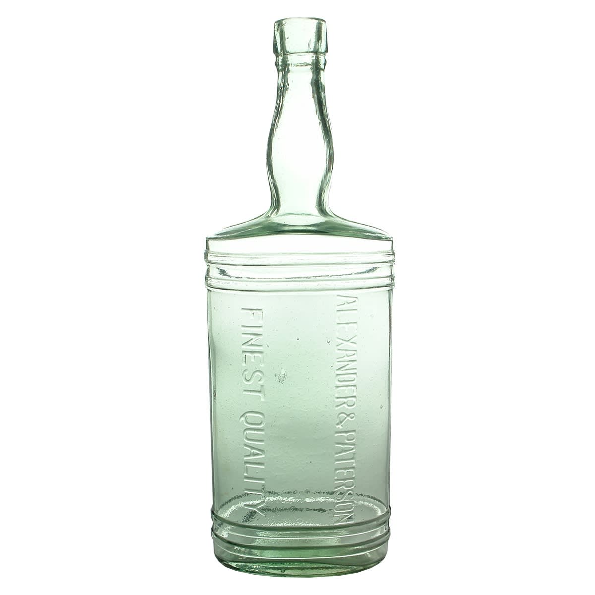 Whisky. Alexander & Paterson. (Melbourne) Aqua. 26 oz. (Victoria)