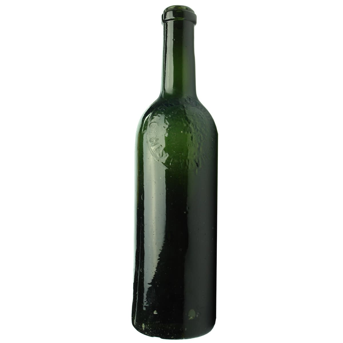 Wine.  Hans Irvine, Great Western Vineyard.  Green.  13 oz. (Victoria)