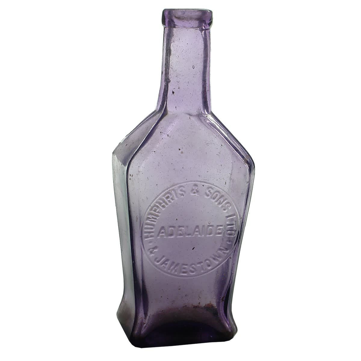 Cordial. Humphris & Sons Ltd., Adelaide & Jamestown. Sun Coloured Amethyst. 13 oz. (South Australia)