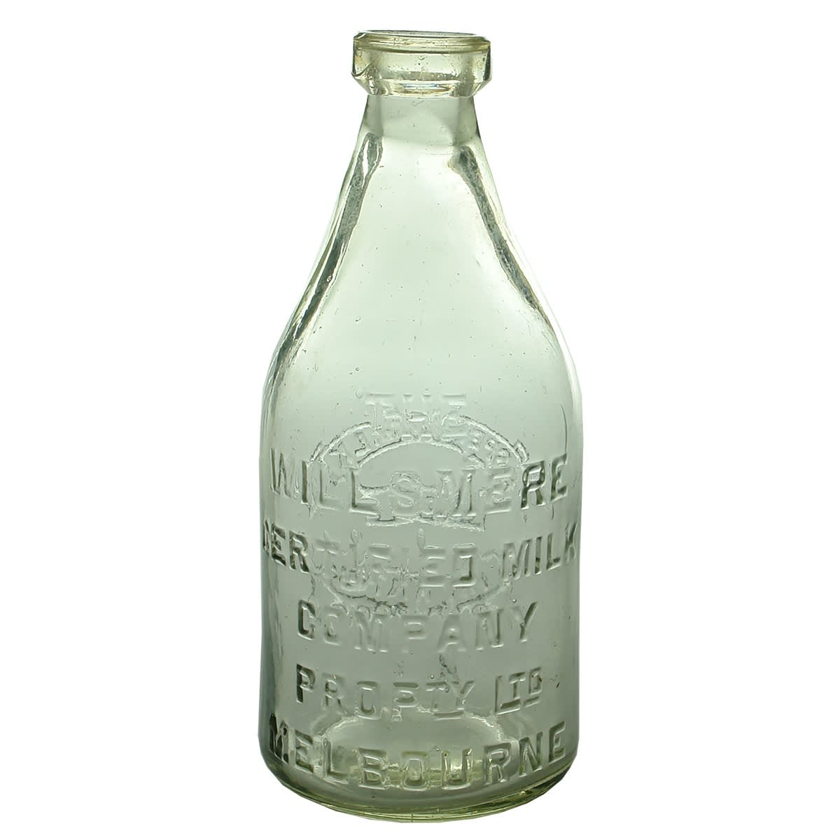 Milk. The Willsmere Certified Milk Company Pty Ltd, Melbourne. Special Milk for Infants. Small top variety. (Victoria)