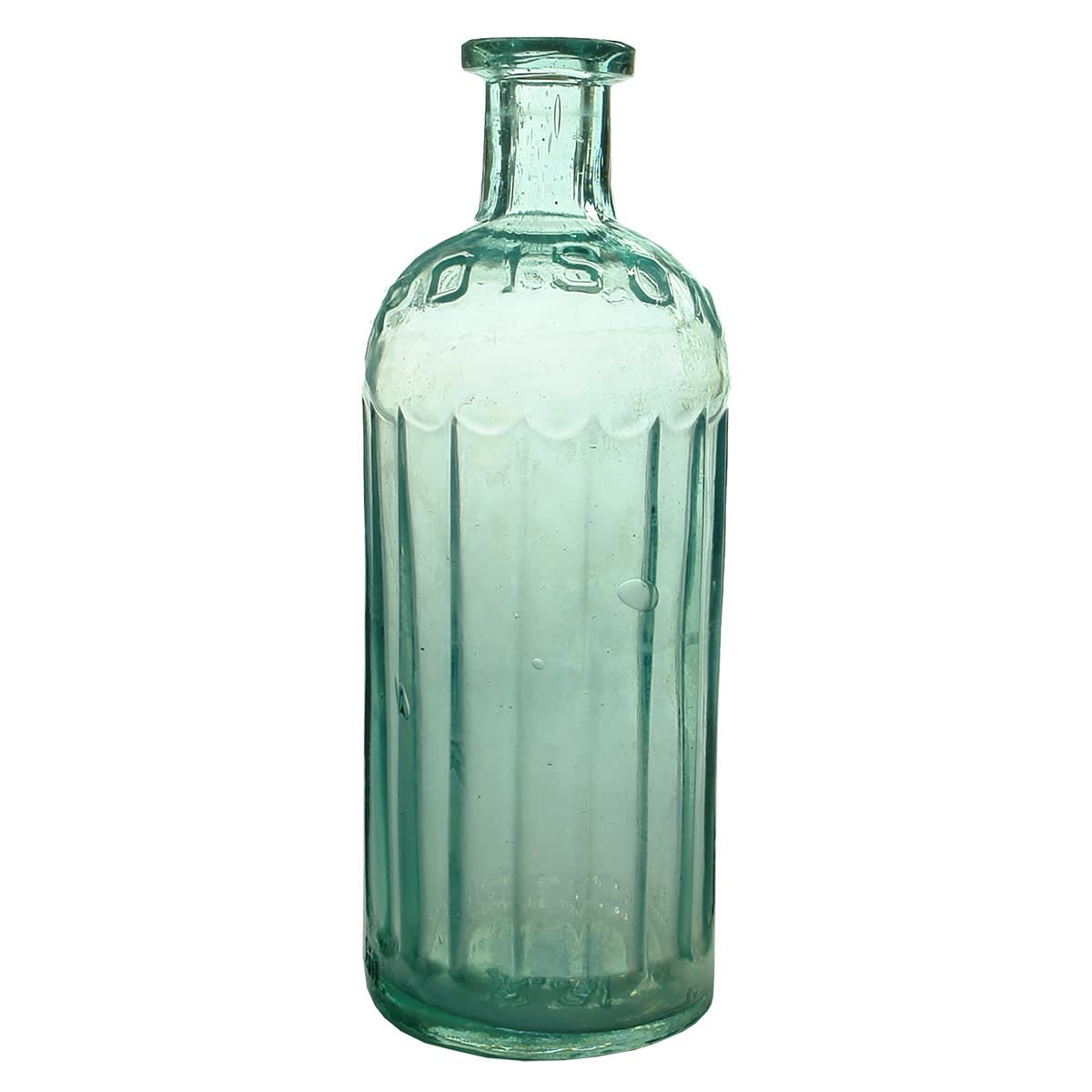 Poison. A. M. Bickford & Sons Ltd. Aqua. 16 oz. (South Australia)
