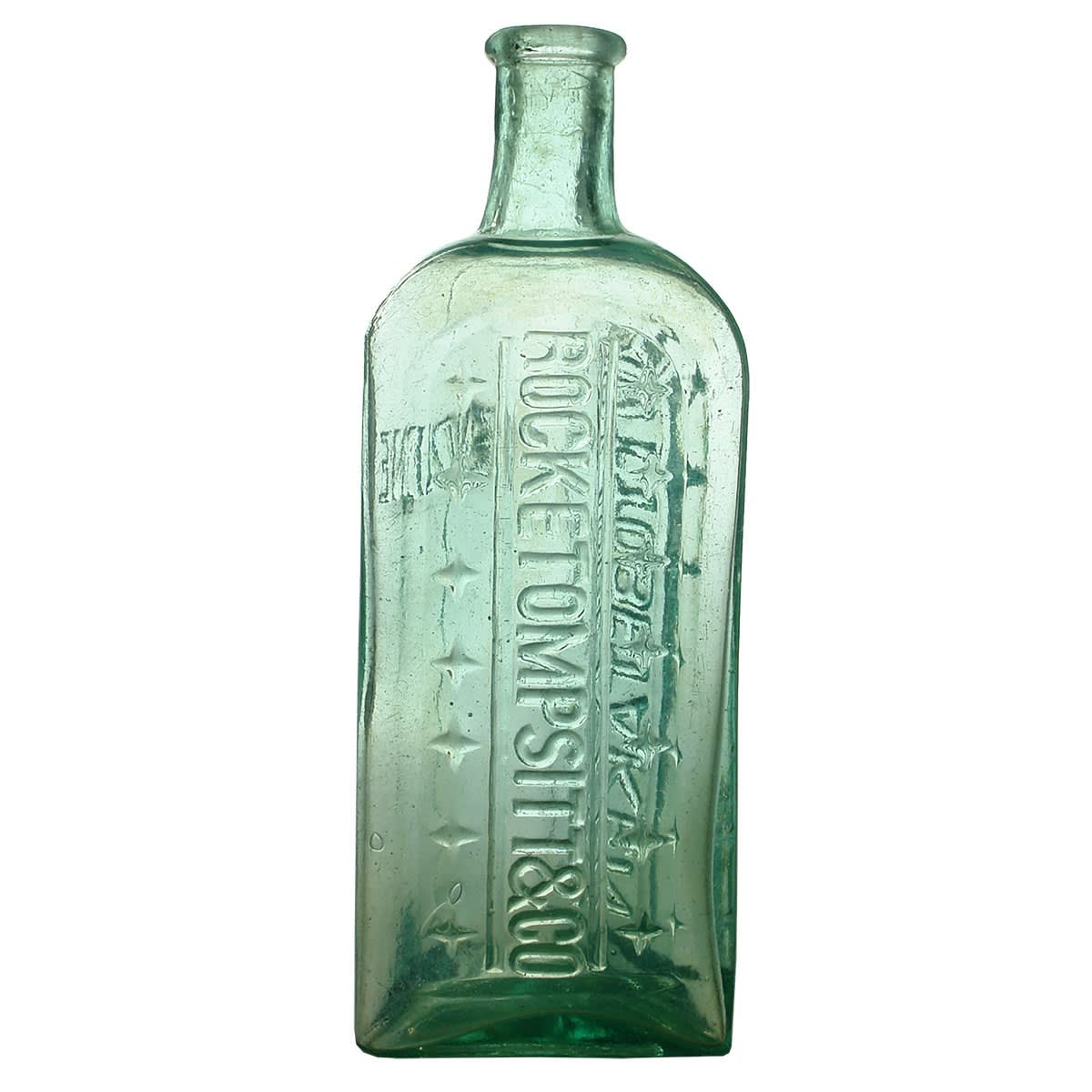 Phenyle. Rocke Tompsitt. Phenoline. Triangular. Large Size. 20 oz. (Victoria) (This is from the late Kingsley Durdin collection)