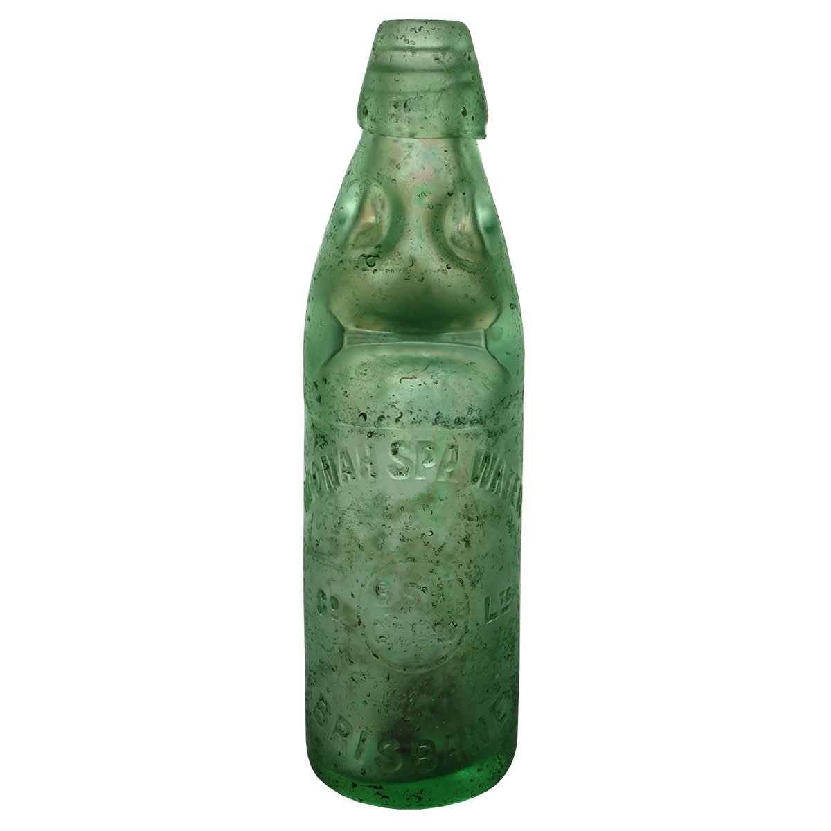 Codd. Boonah Spa Water Co Ltd, Brisbane. Breffit's English made variety. 10 oz. (Queensland)