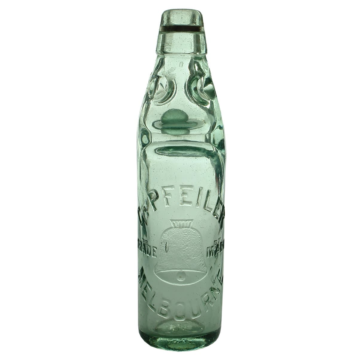 Codd. C. Pfeiler, Melbourne. Bell. Dobson. 10 oz. (Victoria)