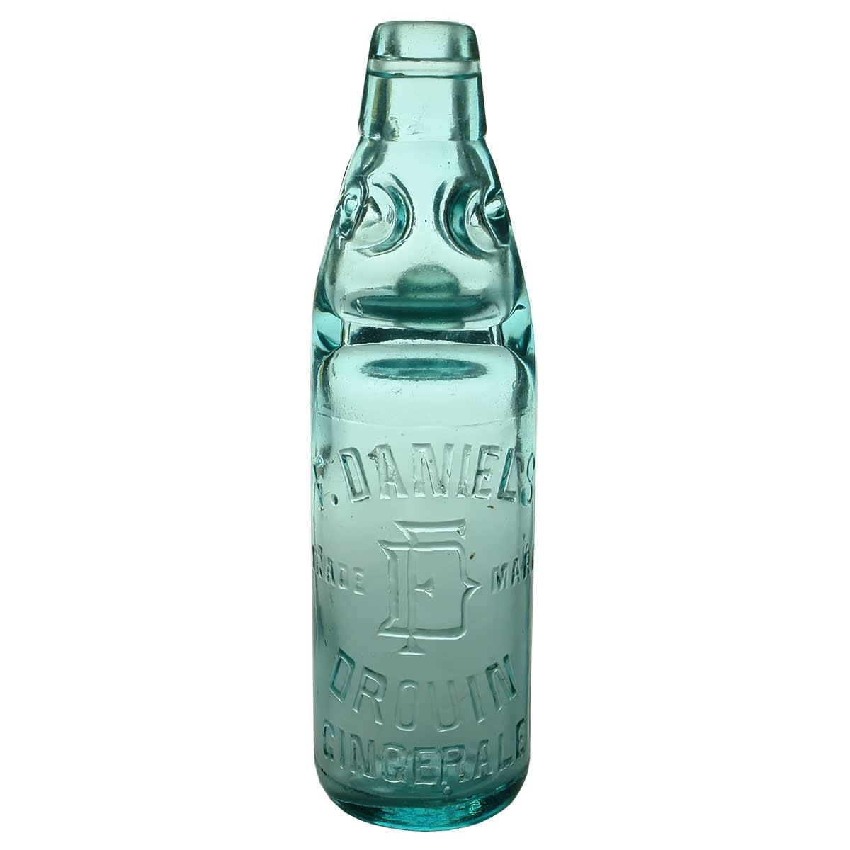 Codd. F. Daniels, Drouin. Ginger Ale. Ice Blue. Dobson. 10 oz. (Victoria)