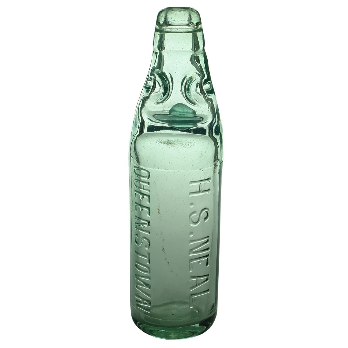 Codd. H. S. Neal, Queenstown. Dobson. Aqua. 10 oz. (Tasmania)