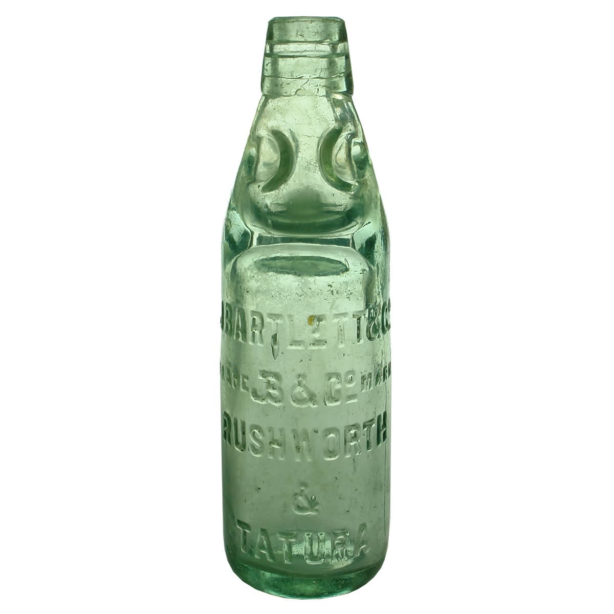 Codd. J. Bartlett & Co, Rushworth & Tatura. Kilner Bros. Dobson. 10 oz. (Victoria)