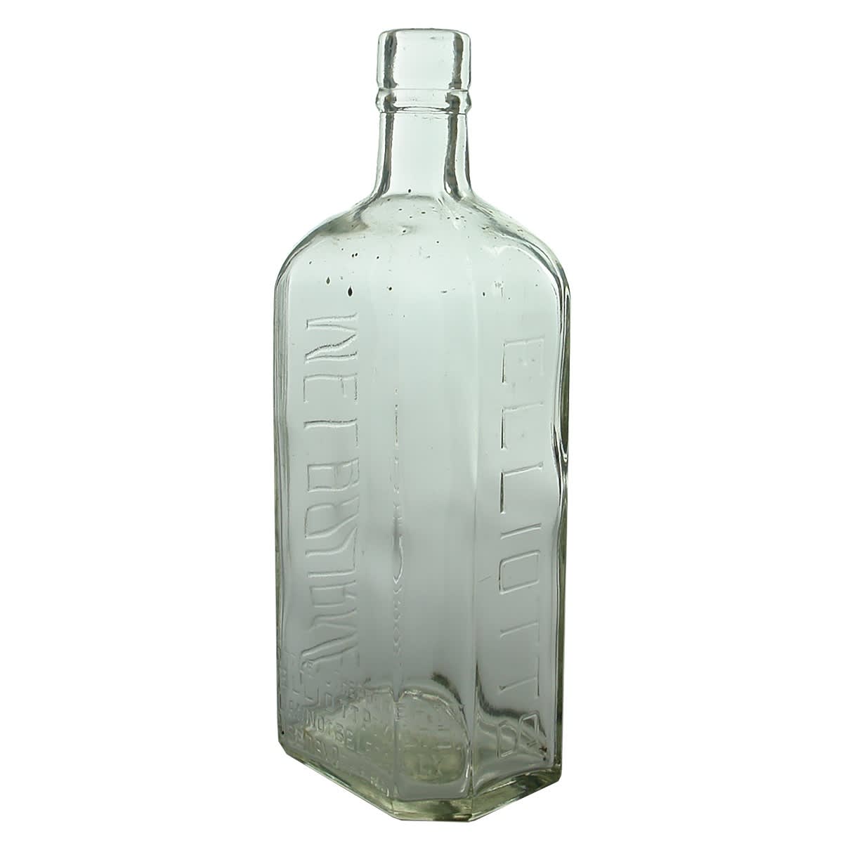 Cordial. Elliotts Melbourne. G. H. Elliott Pty Ltd. Clear. 24 oz. (Victoria)