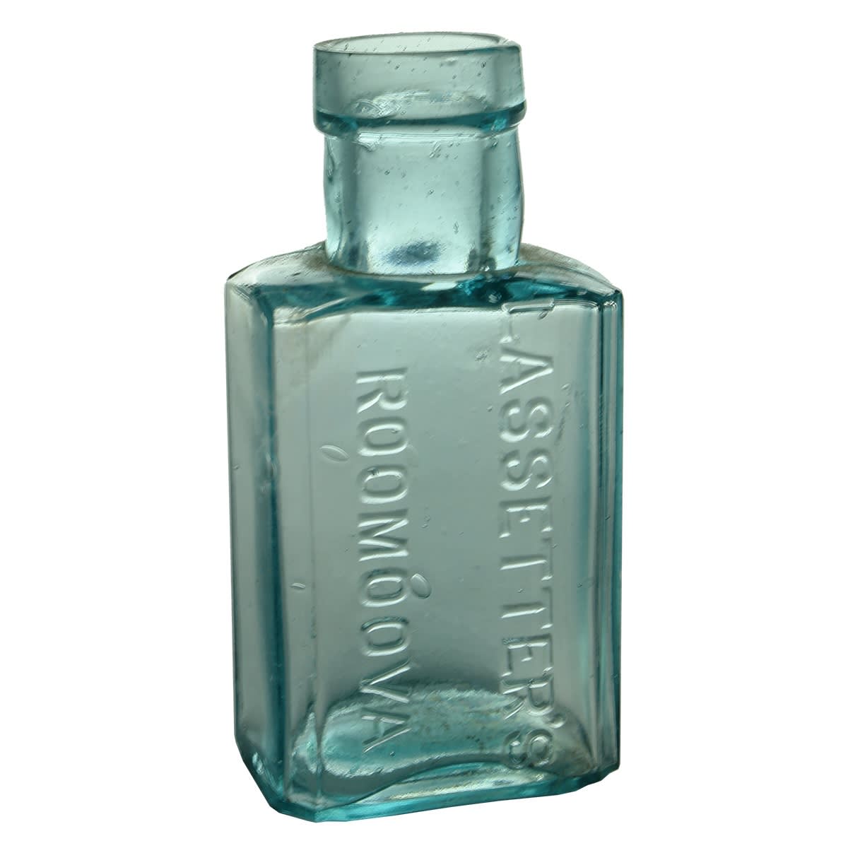 Chemist. Lassetter's Roomoova. Ice Blue. 4 oz. (Cheapside, Sydney, New South Wales)