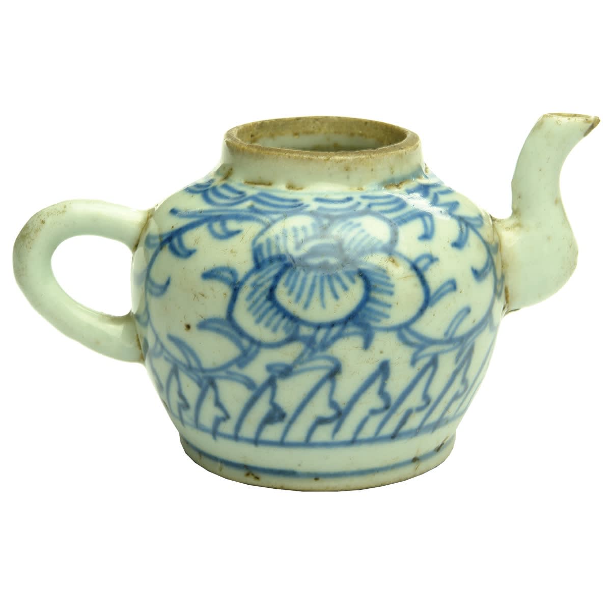 Chinese. Small Blue and White Teapot. 73 mm. (China)