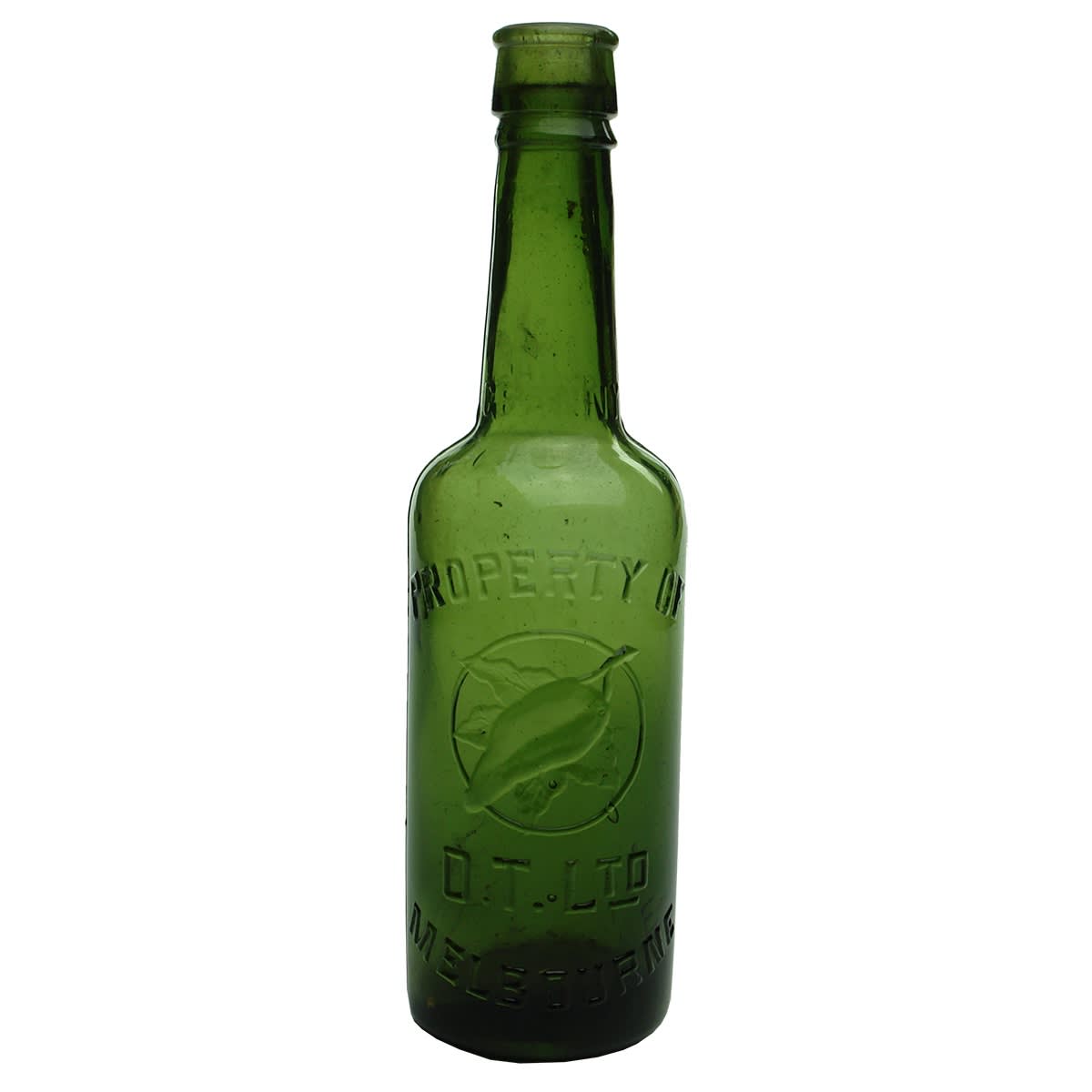 Hot Sauce. OT Ltd Melbourne Granny Sauce. Dark Green. 10 oz. Chilli & Leaf. (Victoria)