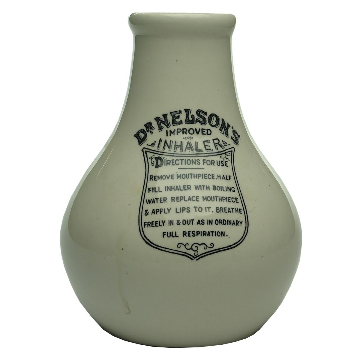 Medicine. Dr Nelson's Improved Inhaler.