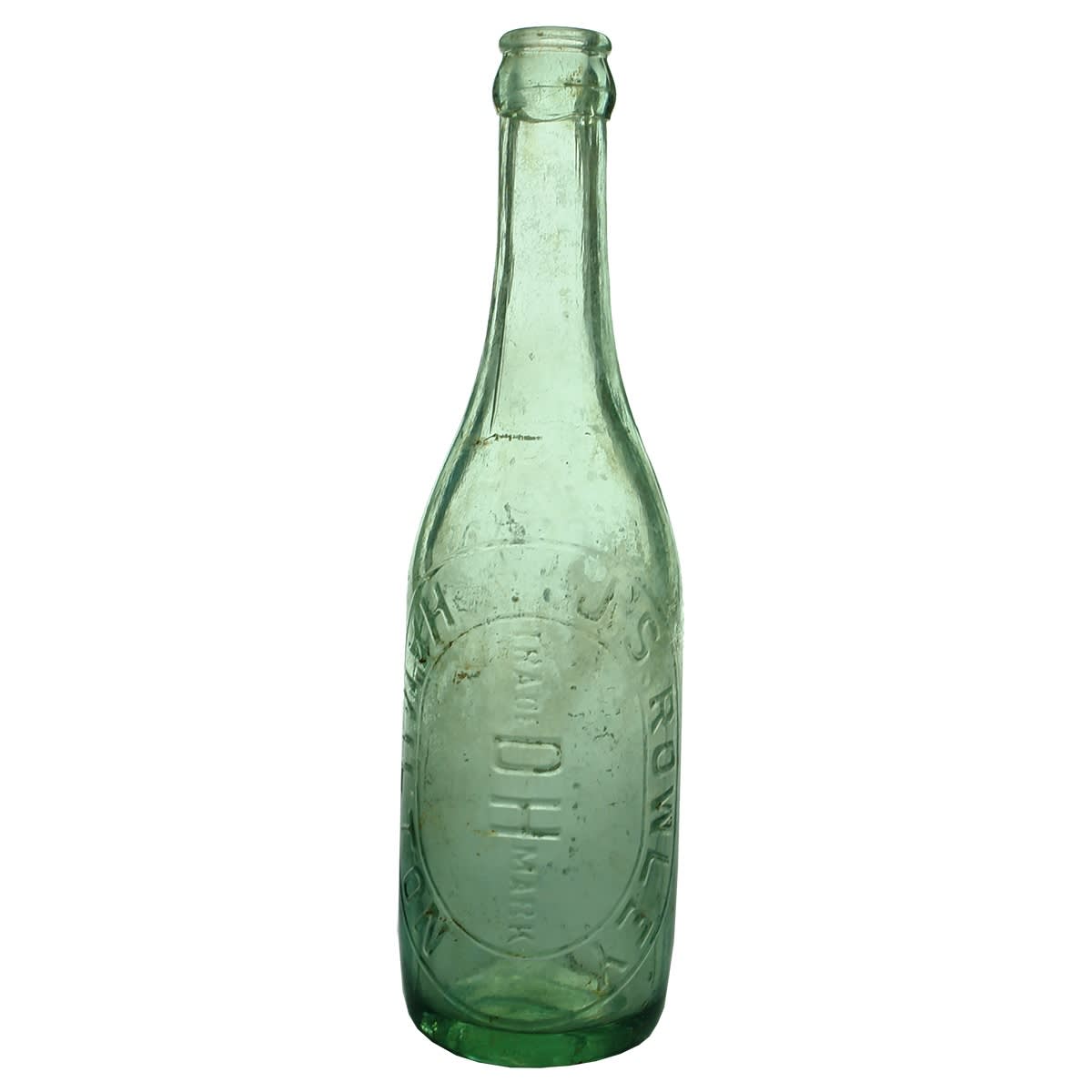 Crown Seal. J. S. Rowley, Hamilton. DH. Lemonade. Applied top. (Victoria)