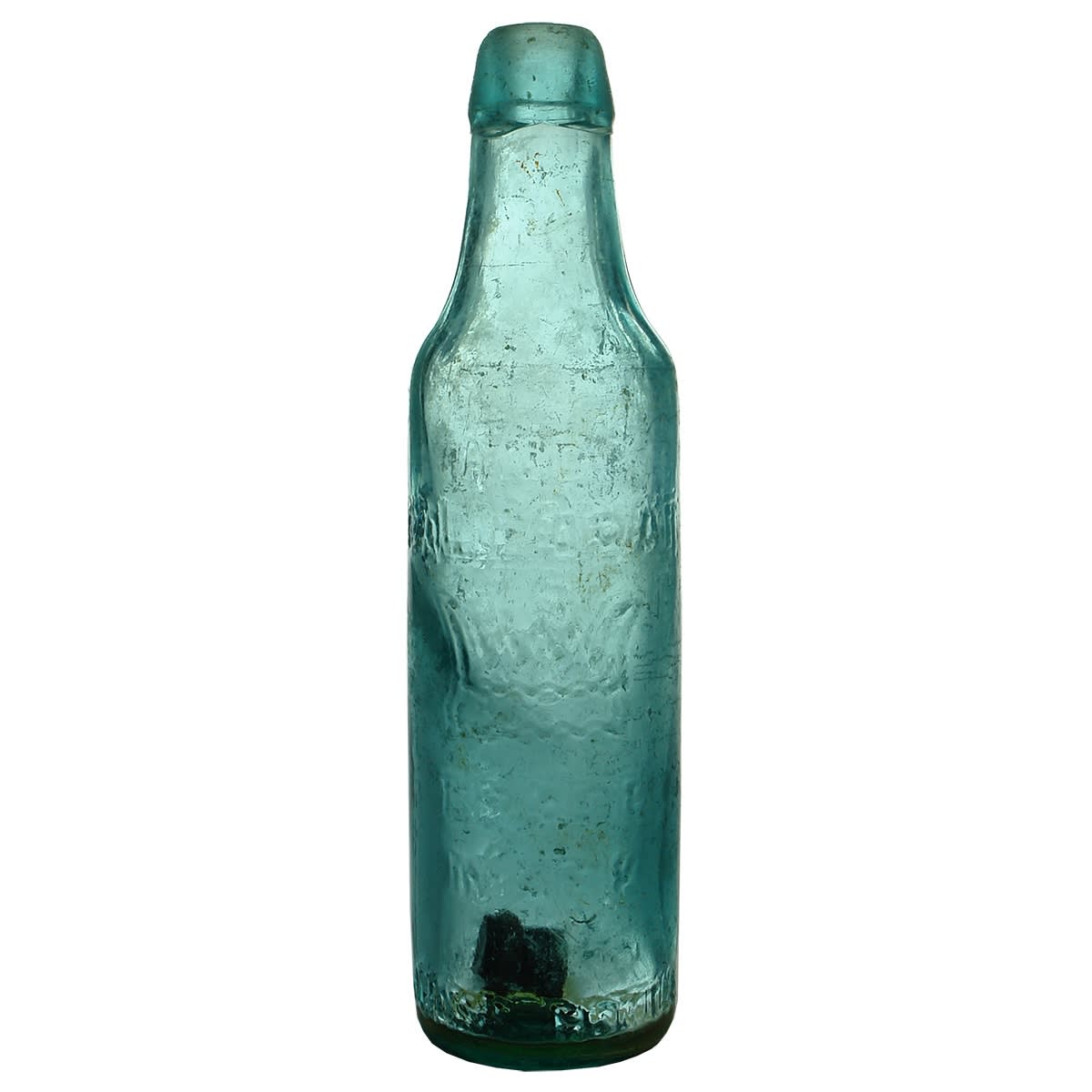 Lamont. M. McDonald, Madeline St., Melbourne and Ballarat. Deep Aqua. 10 oz. (Victoria)