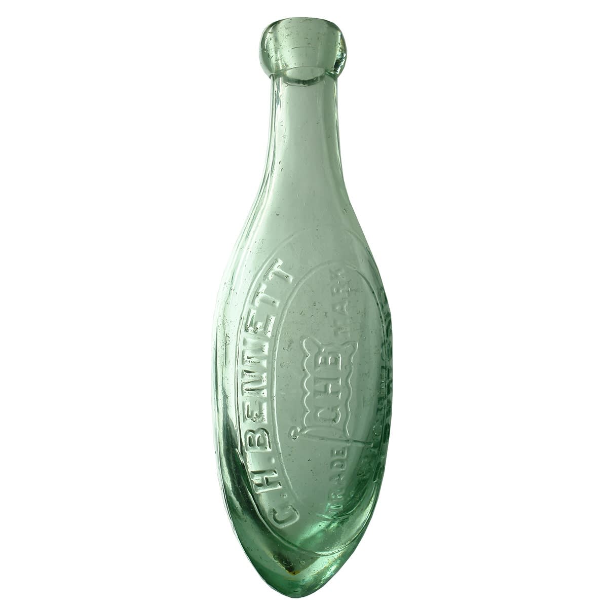 Torpedo. G. H. Bennett, Richmond. Flag. Aqua. 10 oz. (Victoria)