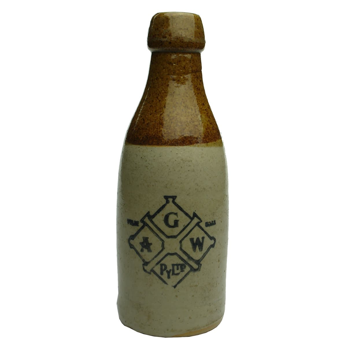 Ginger Beer. Geelong Aerated Waters. Champagne. Tan Top. 10 oz. (Victoria)