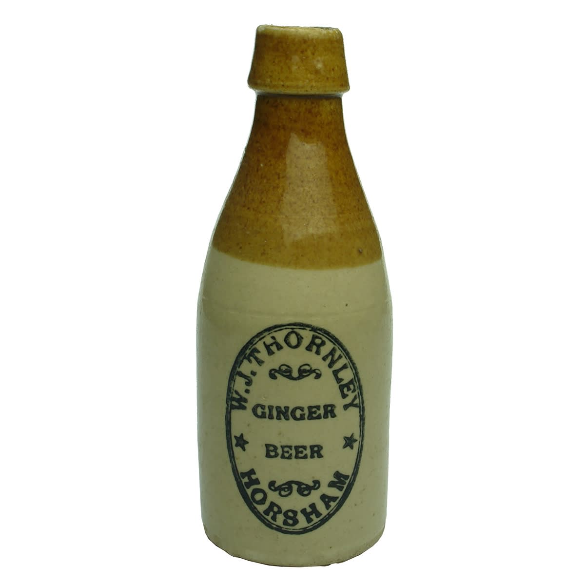 Ginger Beer. W. J. Thornley, Horsham. Champagne. Tan Top. (Victoria)