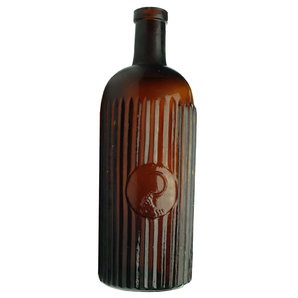 Poison. Cuming Smith & Cos, Formalin. Sickle Brand. Amber. 20 oz. (Victoria)