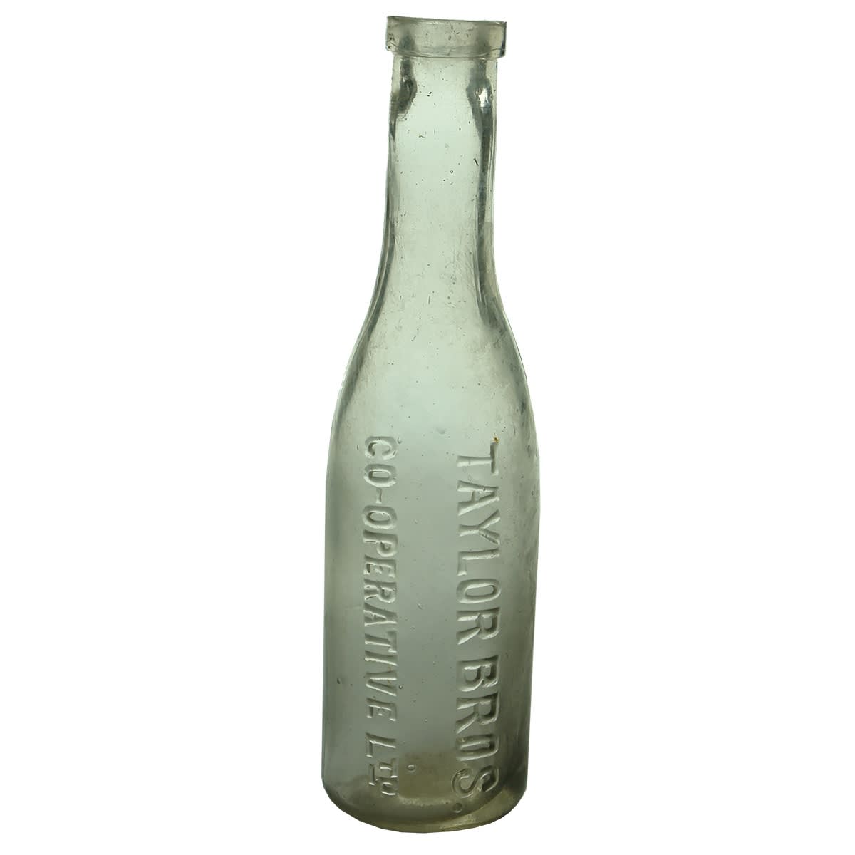 Mini Sauce. Taylor Bros. Co-operative Ltd. Clear. 4 oz. (Victoria)