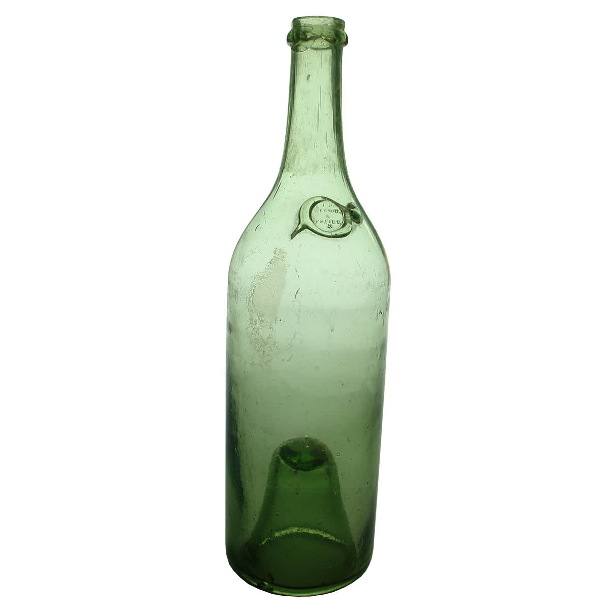 Seal. E D Pernod a Couvet. Absinthe. Pale Green. 26 oz.