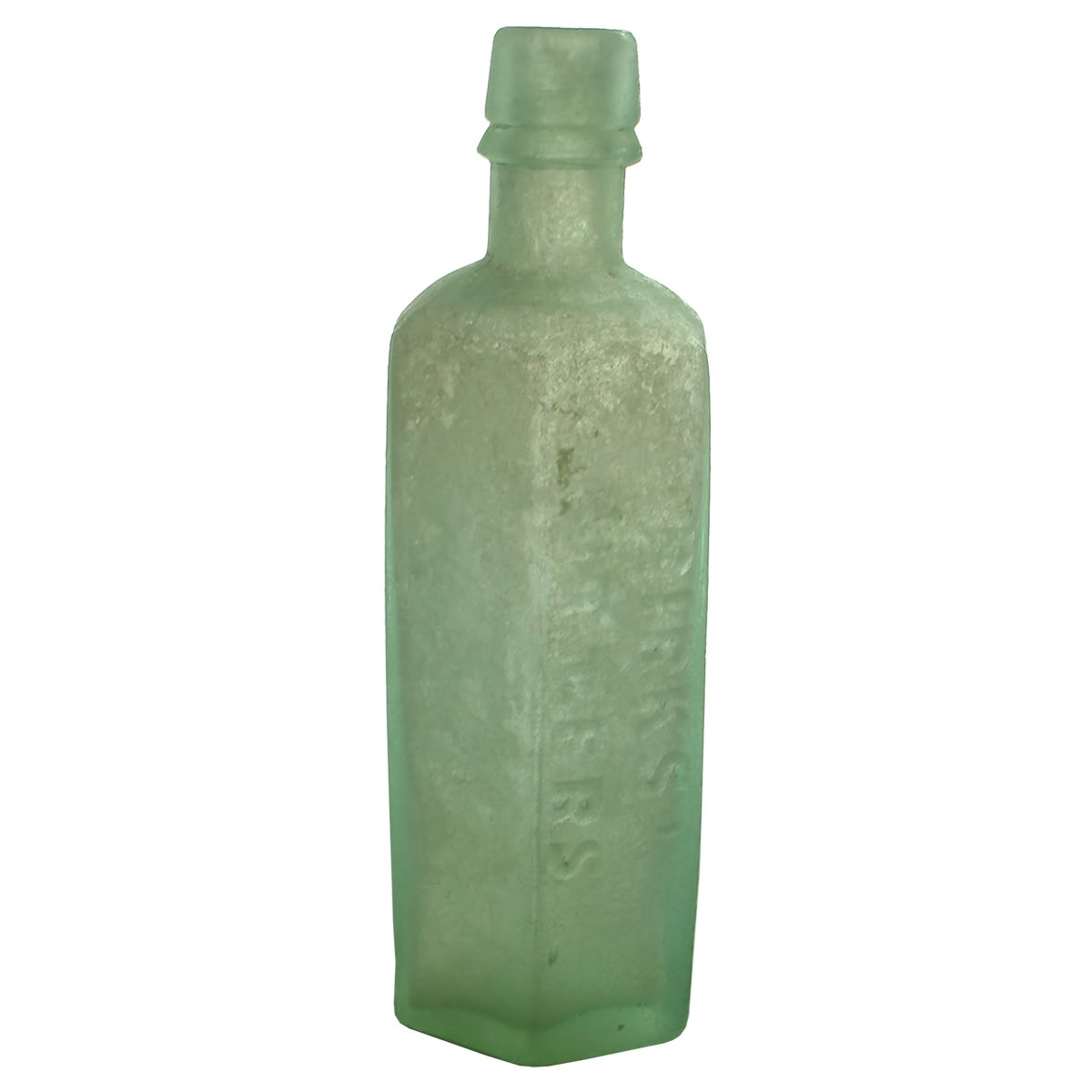 Bitters. Birks' Bitters. Hexagonal small bottle. (South Australia)