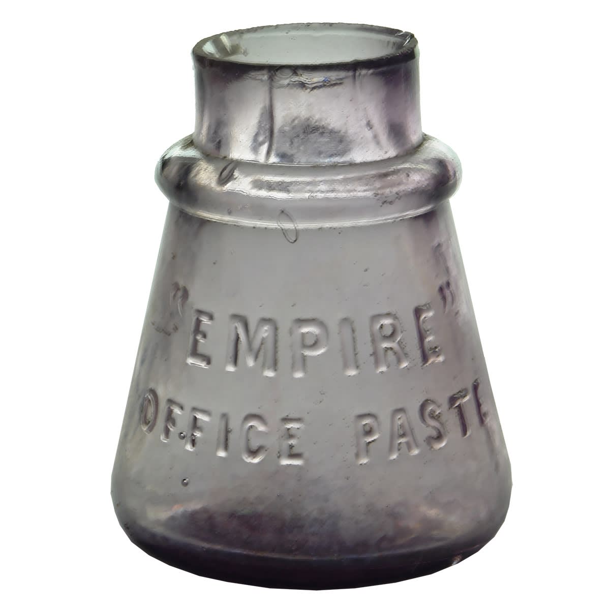 Miscellaneous. "Empire" Office Paste. Amethyst. 4 oz. (Robert Harper, Victoria)