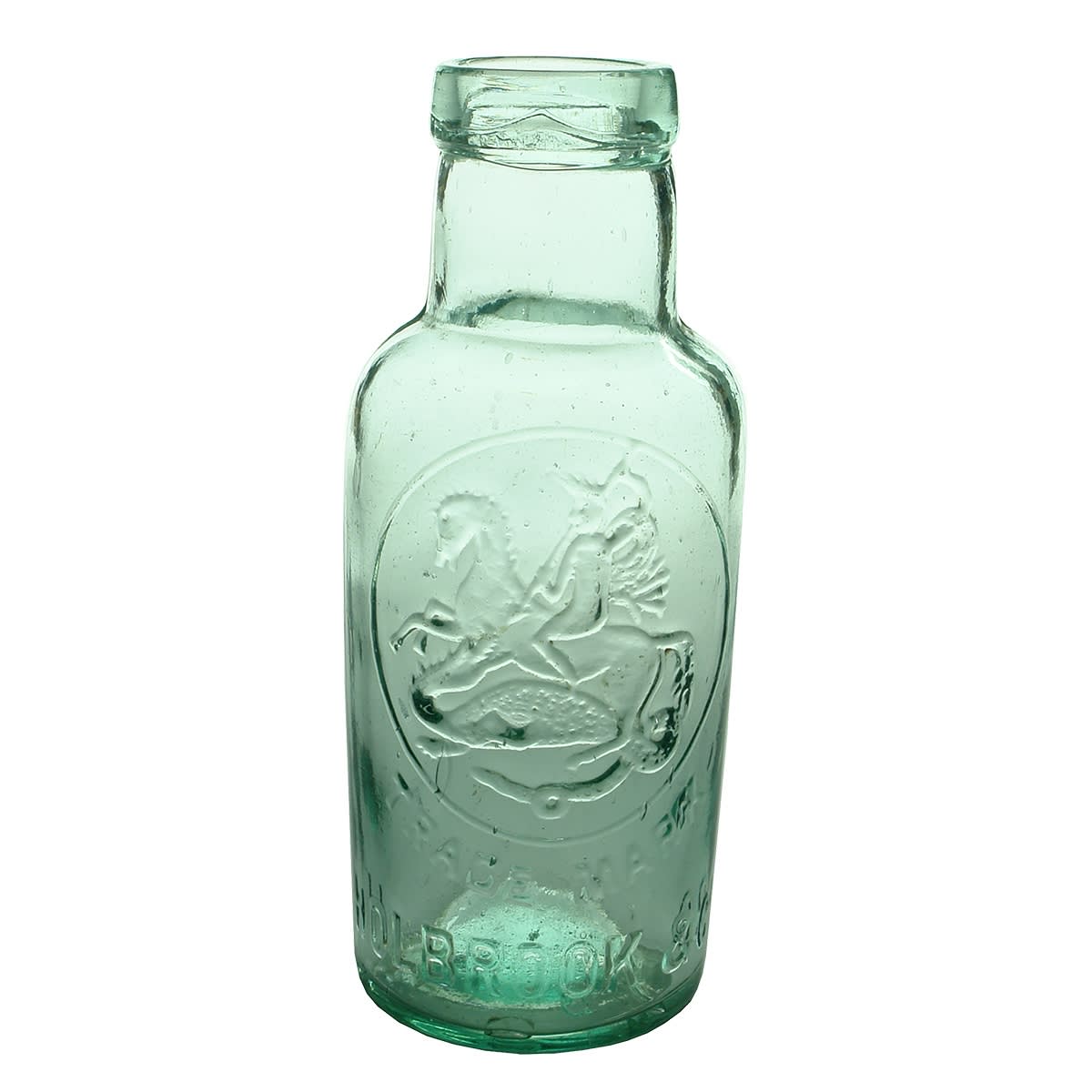 Pickle. Holbrook & Co. St George slaying the Dragon. Aqua. Pint.