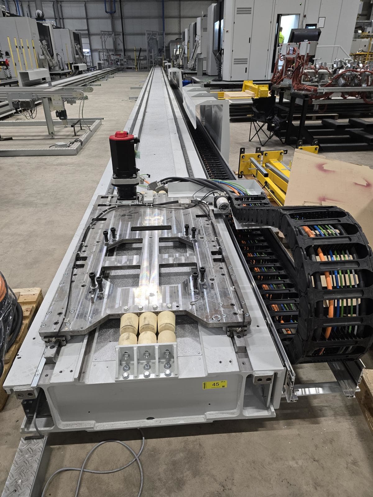 Robot linear axis (7th axis)