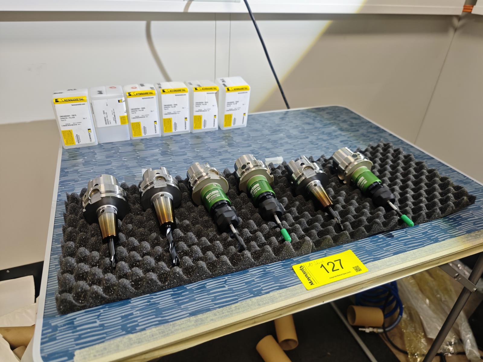 HSK 63 tool holders with internal cooling