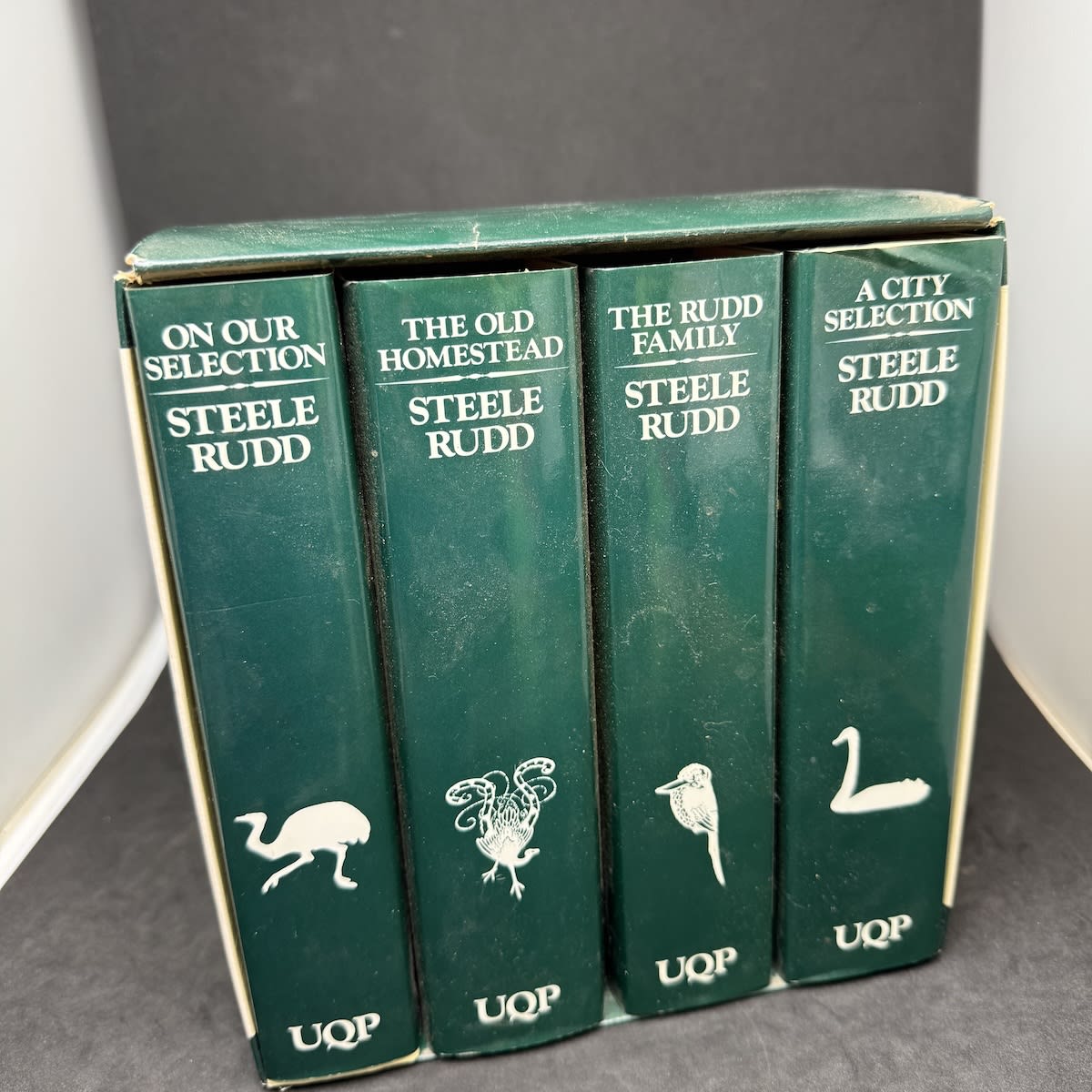 Book Set. The Complete Works of Steele Rudd. One Our Selection The Old Homestead The Rudd Family A City Selection. 1994 Reprint.