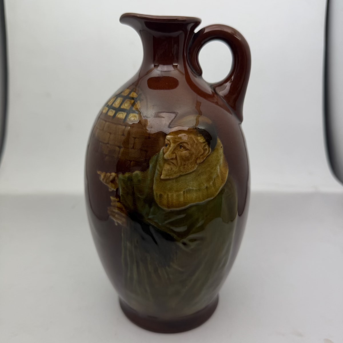 Kingsware Flask. The Alchemist. Royal Doulton. Noke.