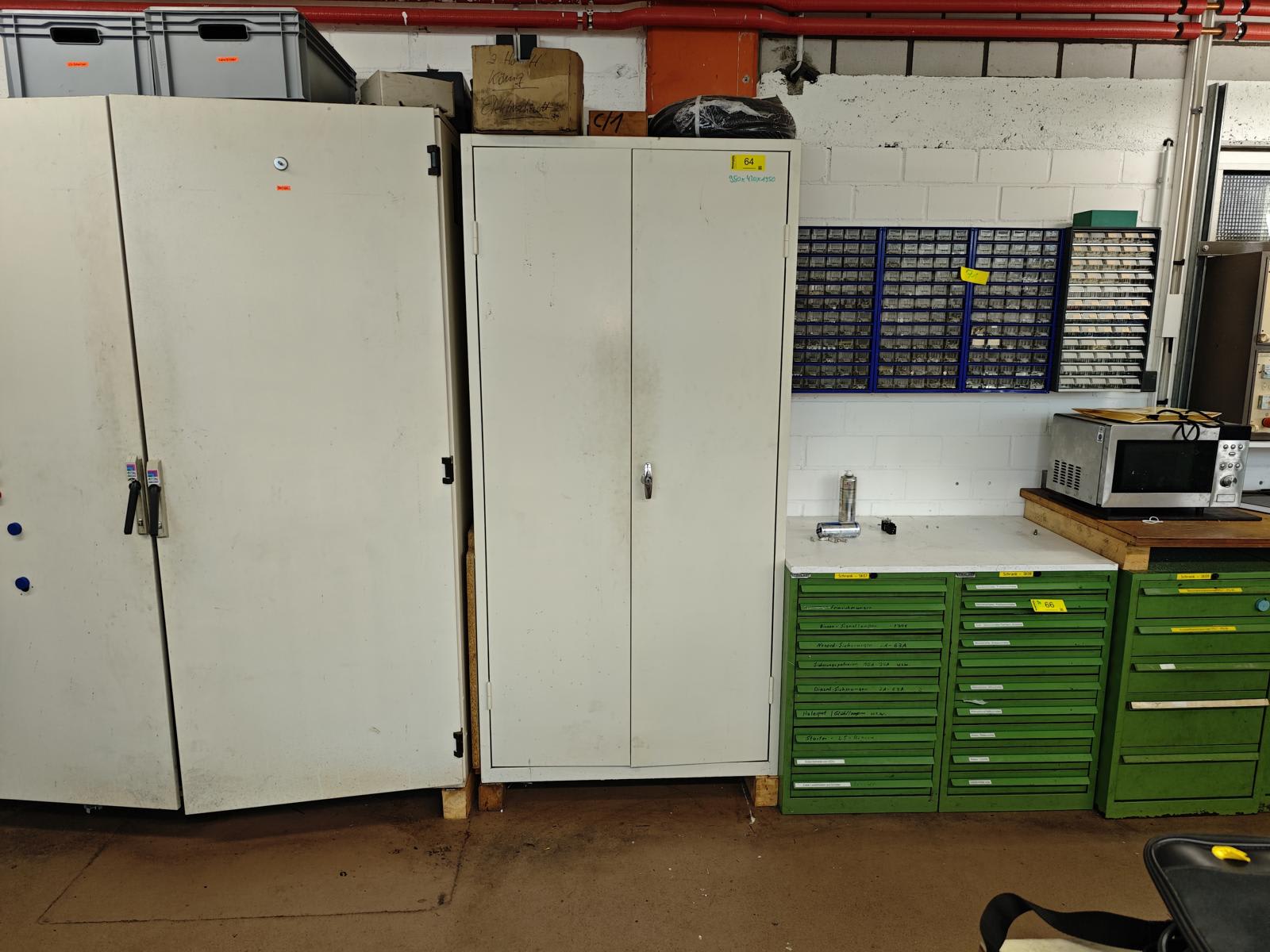 Workshop Cabinet with Contents
