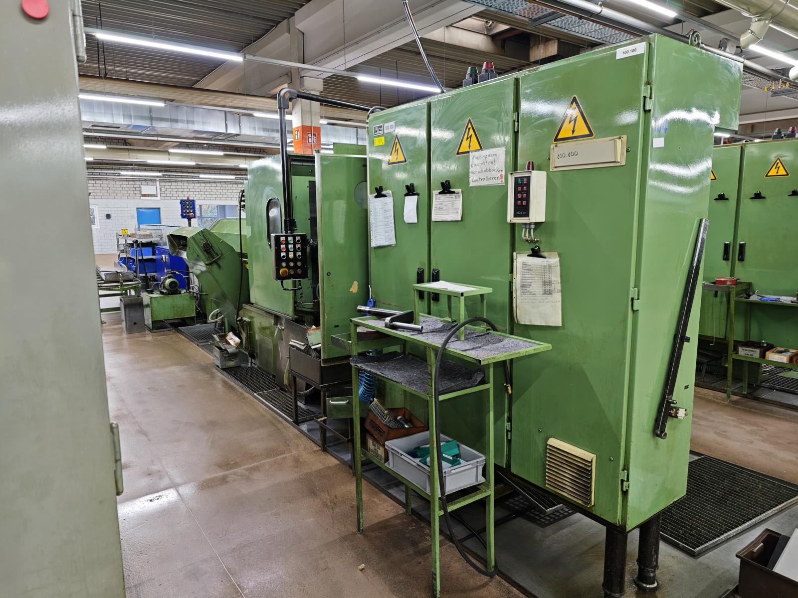 6-Spindle Automatic Lathe with Bar Feeder SCHUETTE SF 42 DNT | 1992