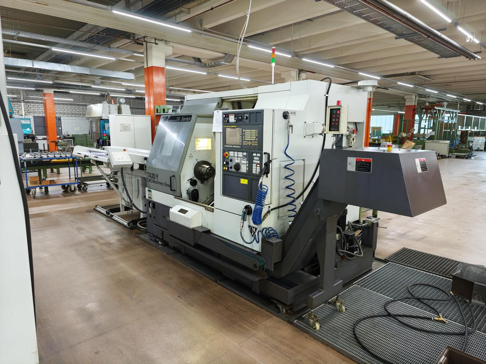 CNC Automatic Lathe with Bar Feeder CMZ TA 20 Y - 400 | 2015