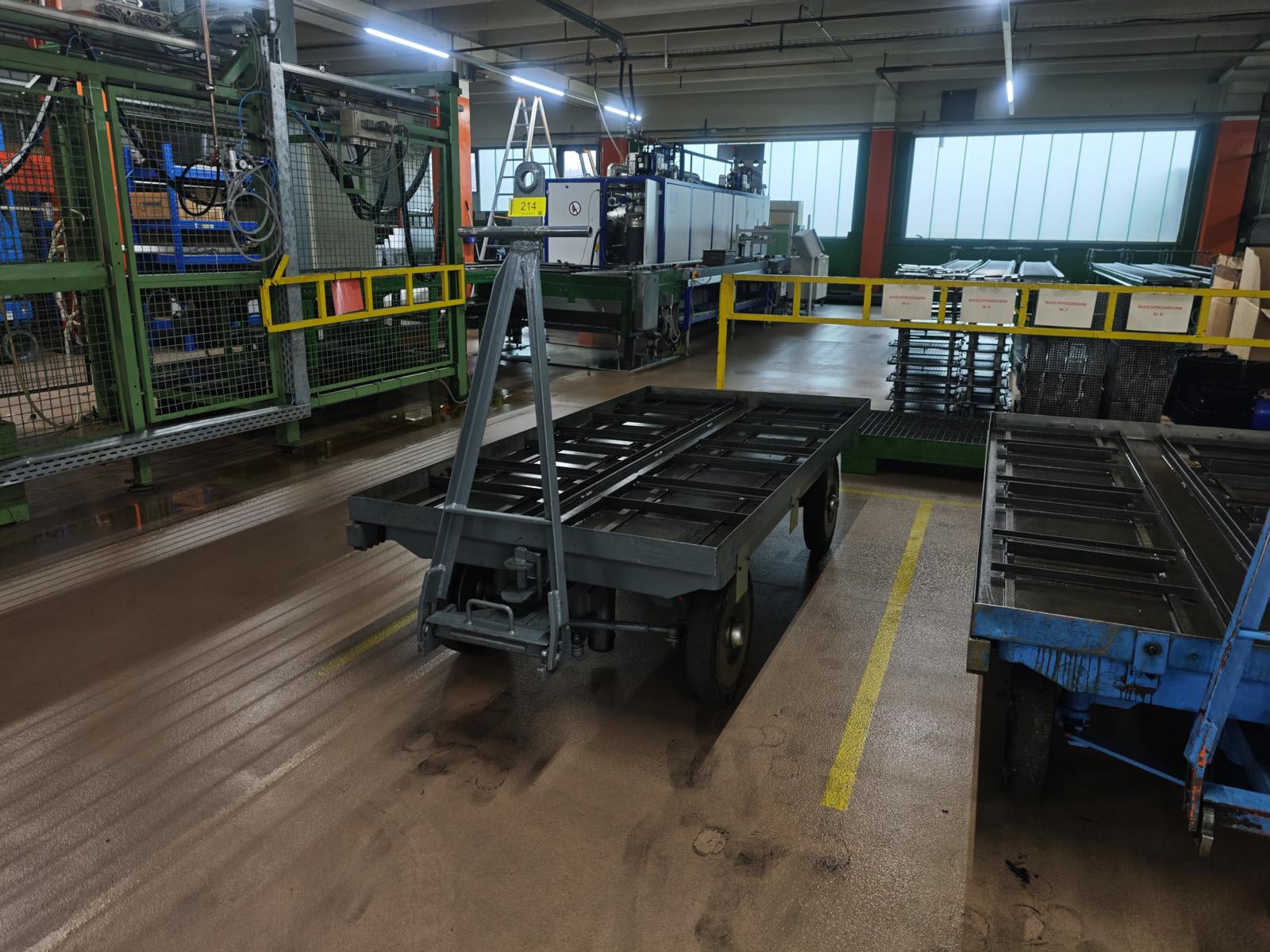 Platform transport trolley
