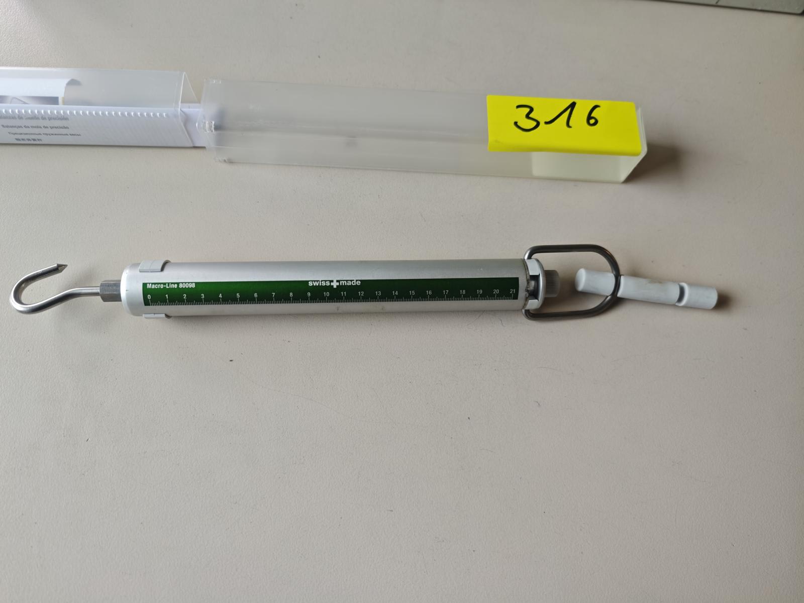 Precision spring balance PESOLA Macro-Line 80098