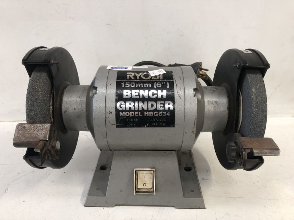 RYOBI 150MM BENCH GRINDER — NZ auction result