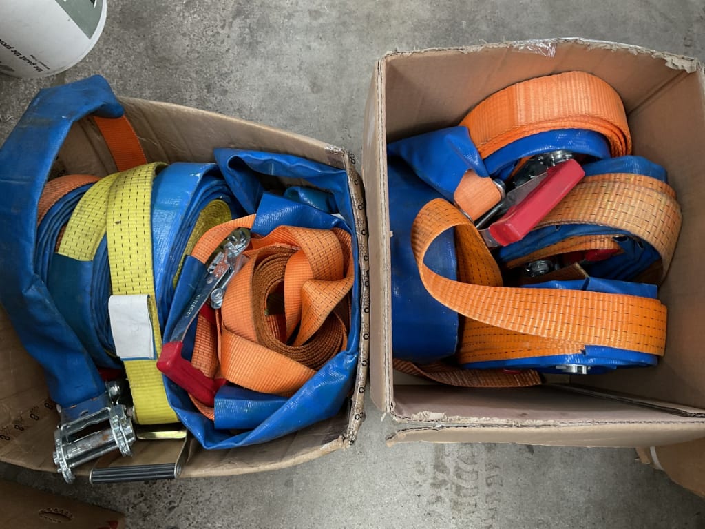 2 CTNS OF STROPS — NZ auction result