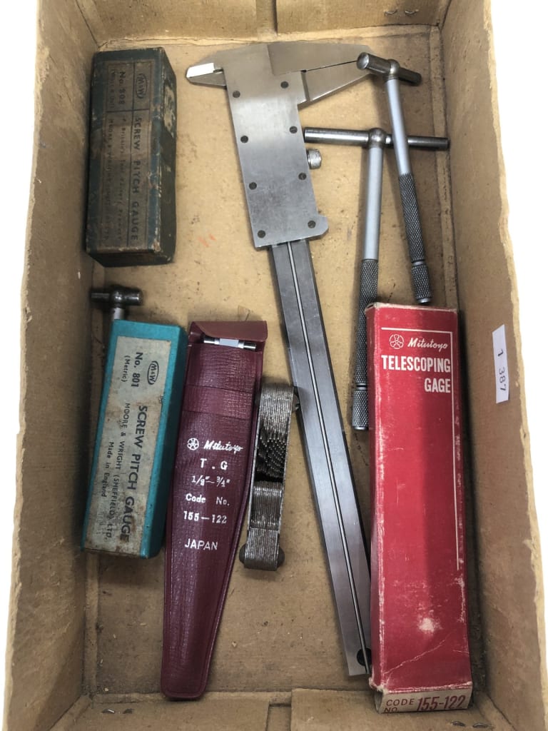 M&amp;W/MITUTOYA CALLIPERS &amp; GAUGES — NZ auction result