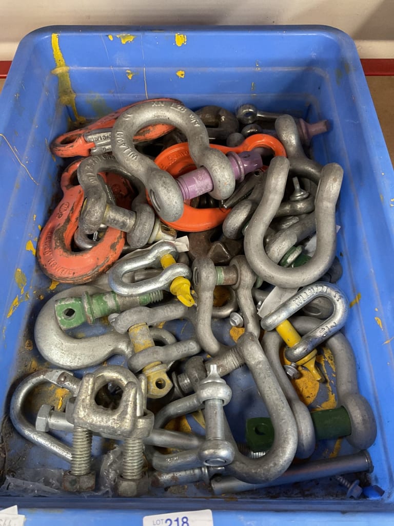 ASSORTED SHACKLES — NZ auction result