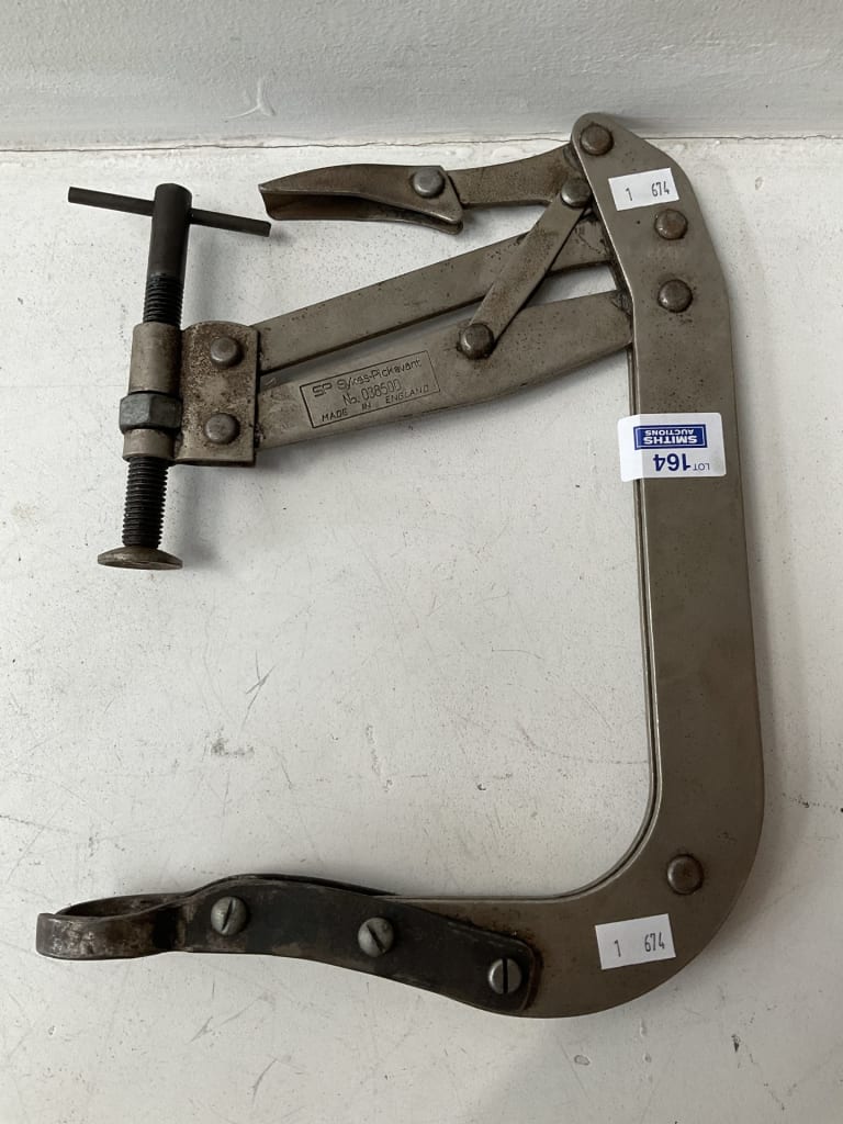 SYKES-PICKAVANT VALVE SPRING COMPRESSOR — NZ auction result