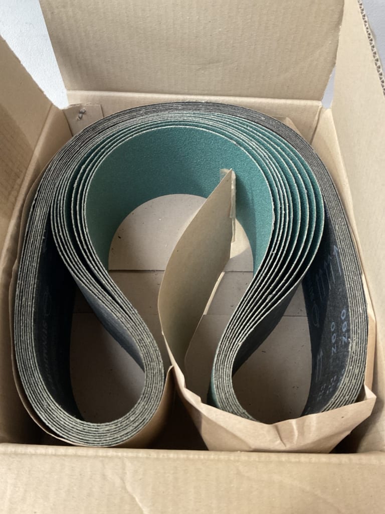 9 P60 SANDING BELTS 100X1520MM — NZ auction result