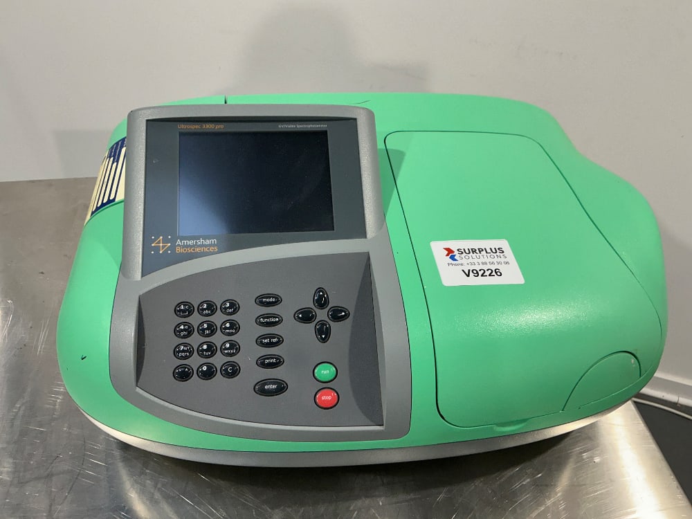 Amersham Biosciences UV/Visible Spectrophotometer Ultrospec 3300 pro Spectrophotometers